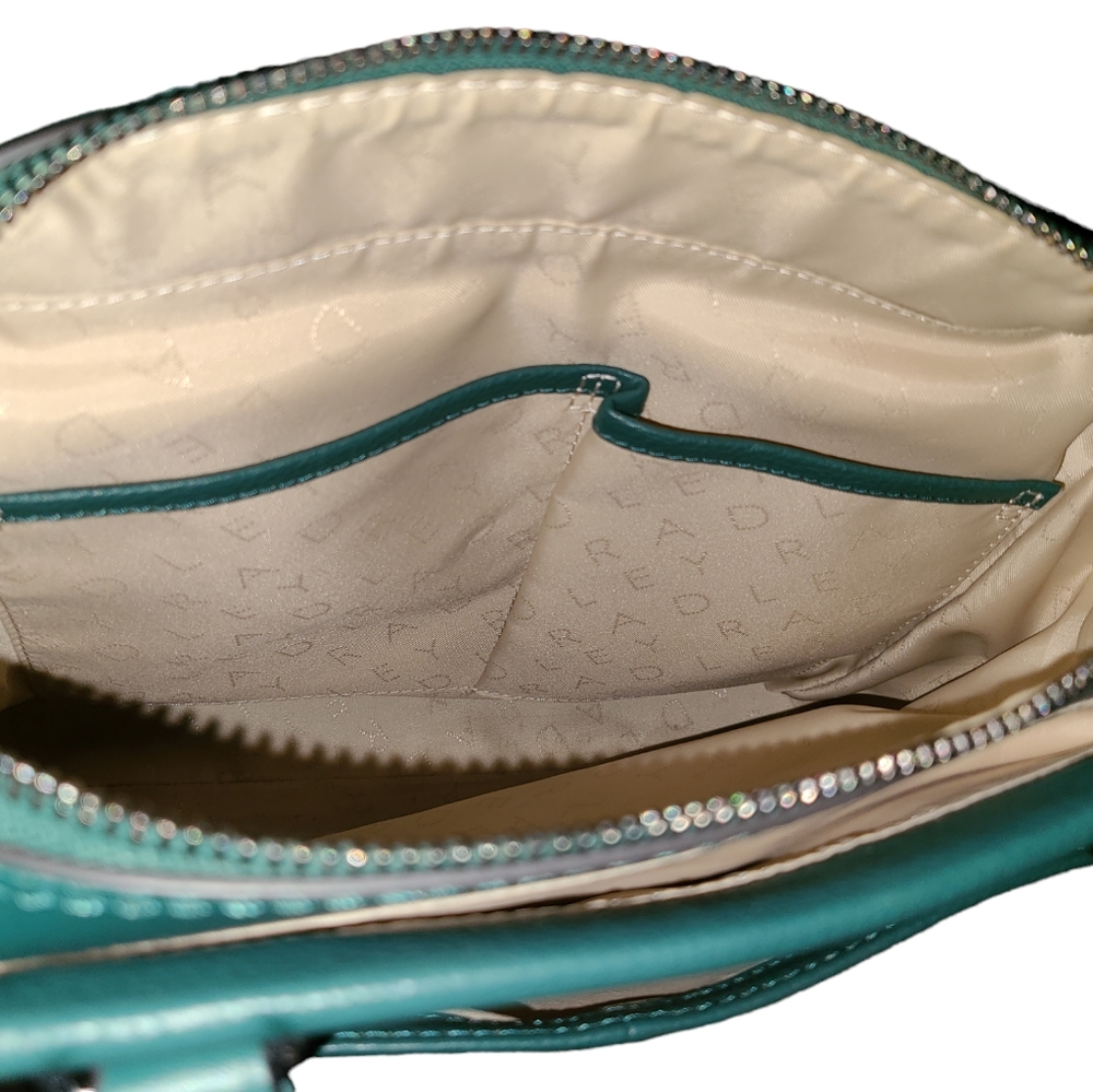 Radley London Teal Agnes Classy Handbag Purse NWOT - Picture 4 of 7